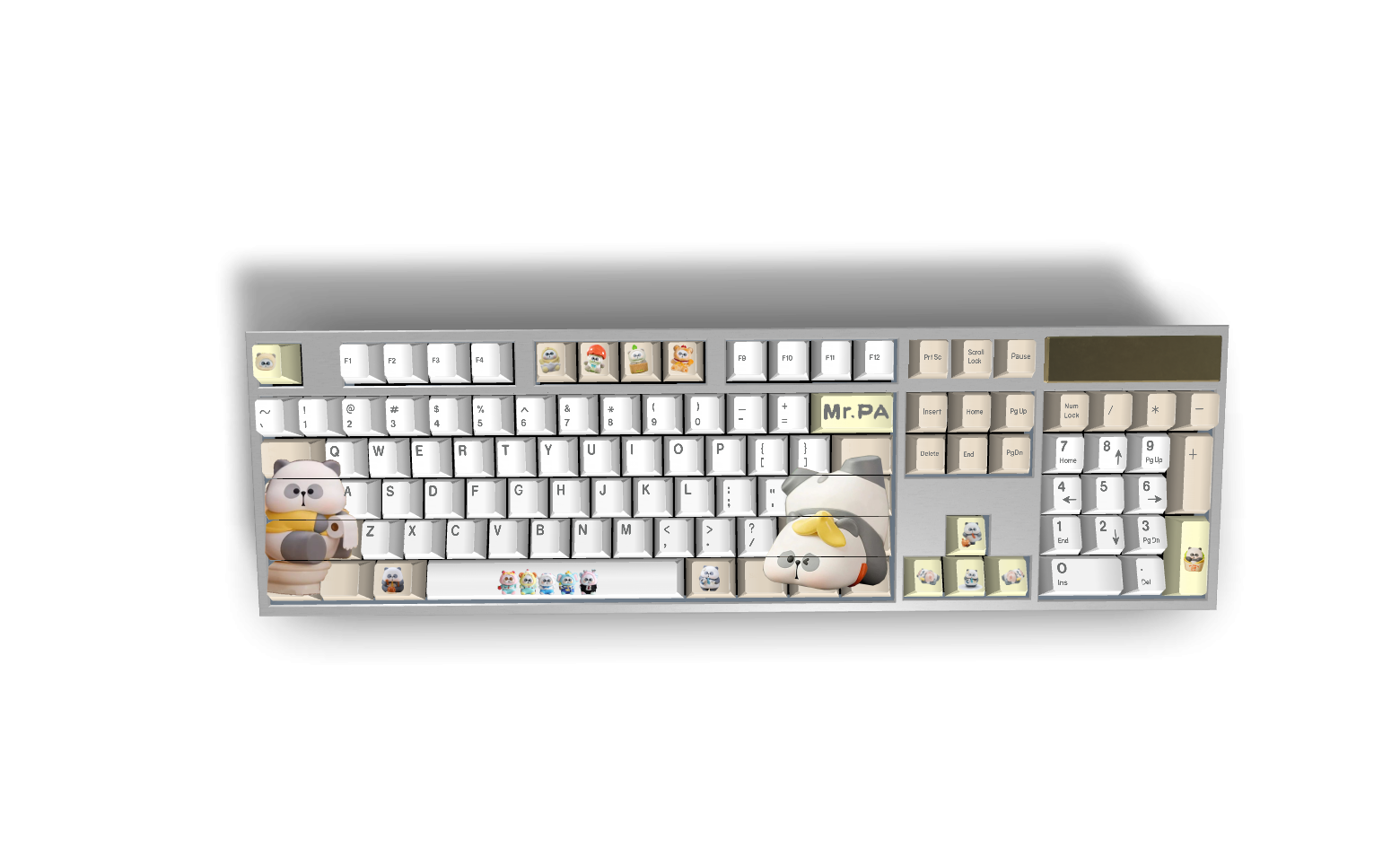 Mr. PA, draft render