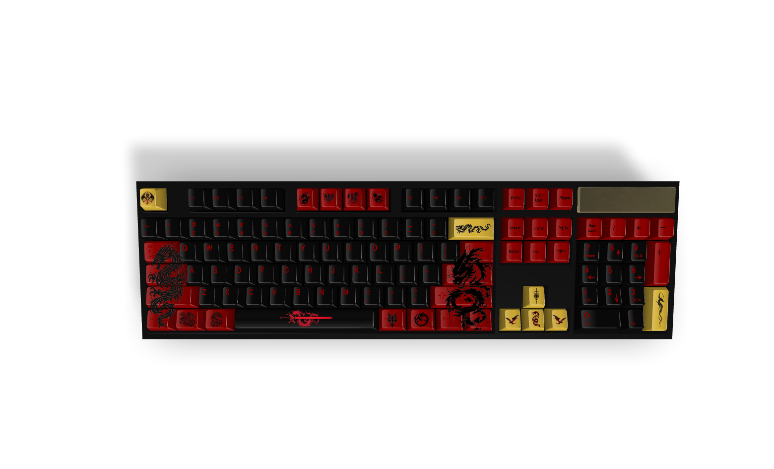 Red Dragon, draft render