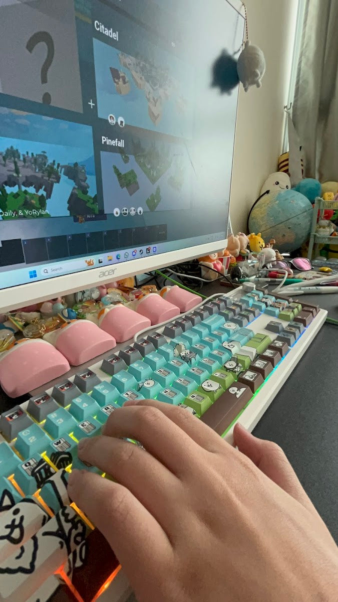 Custom keyboard built by Resonic for A N